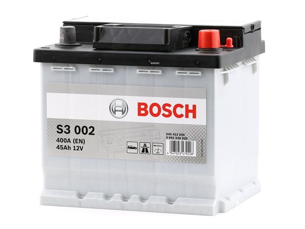 BATTERIE BOSCH S3 45AH, 400A, S3002 L1