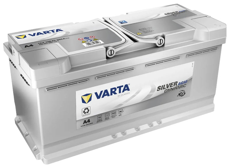 BATTERIE VARTA - Silver Dynamic AGM A4 L6 105 Ah 950A