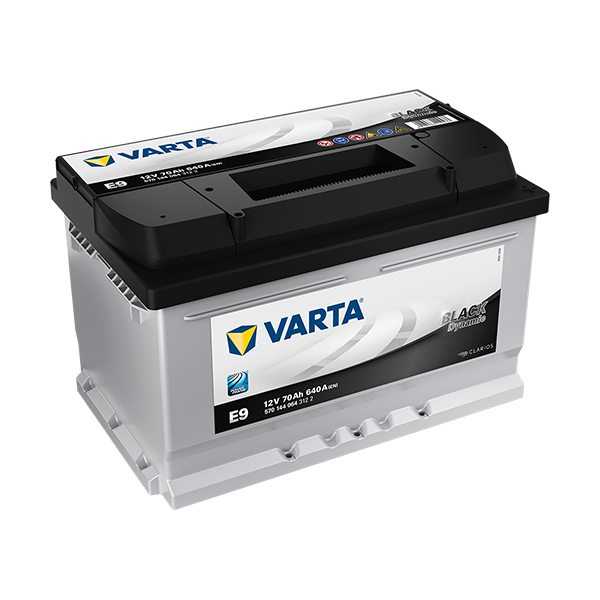 BATTERIE VARTA -Black Dynamic E9 L3 70 Ah 640A – Batterie