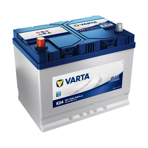 BATTERIE VARTA - Blue Dynamic E24 M10G L2 70 Ah 630A
