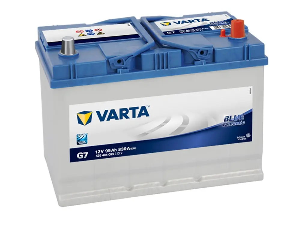 BATTERIE VARTA G7 BLUE DYNAMIC 95AH, 830A, M11  