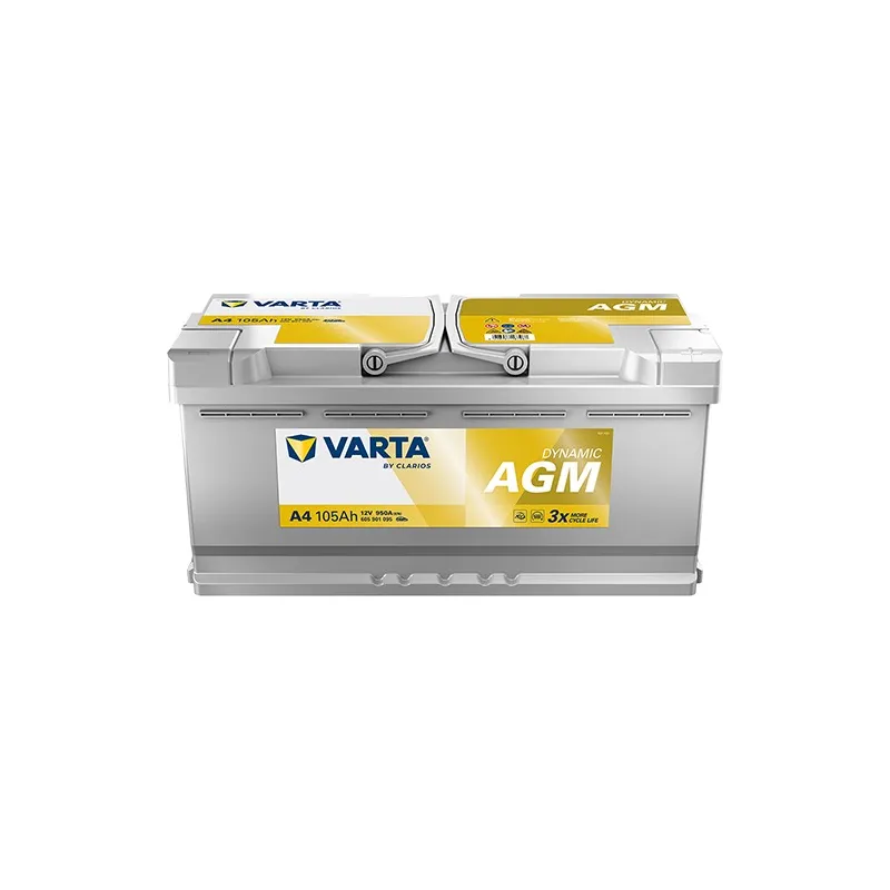 BATTERIE VARTA A4 AGM DYNAMIC START-STOP 105AH 950EN/A
