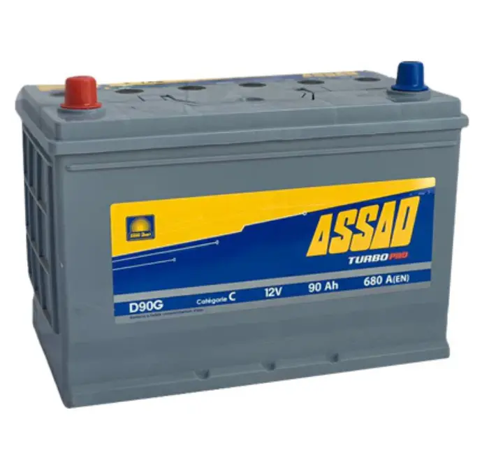 BATTERIE ASSAD TURBO PRO 680A, 90AH, D90 G/D
