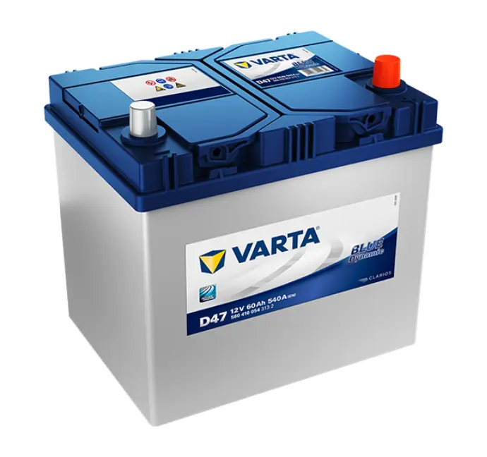 BATTERIE VARTA BLUE DYNAMIC 540A, 60AH, 5604100543132 D47 D23