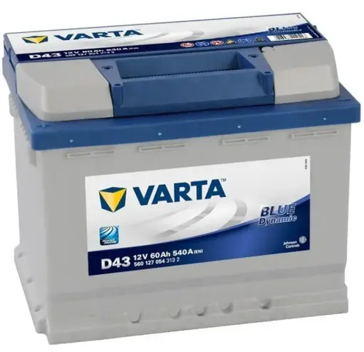 BATTERIE VARTA D43 BLUE DYNAMIC 60A,540AH