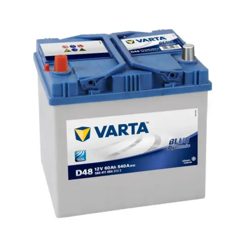 BATTERIE DE VARTA D48 BLUE DYNAMIC 60AH, 540A